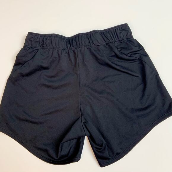 Nike DRI-Fit Black Athletic Mid Rise Drawstrings Training Shorts Women's size XS - Picture 8 of 9